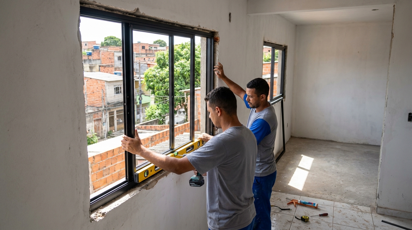 Produção de Portas e Janelas em Jundiaí‑SP