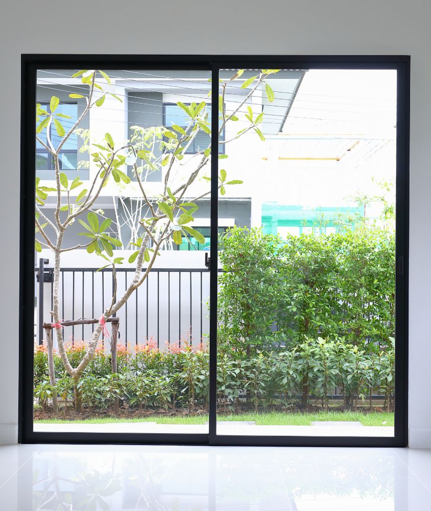 porta de vidro em Jundiaí